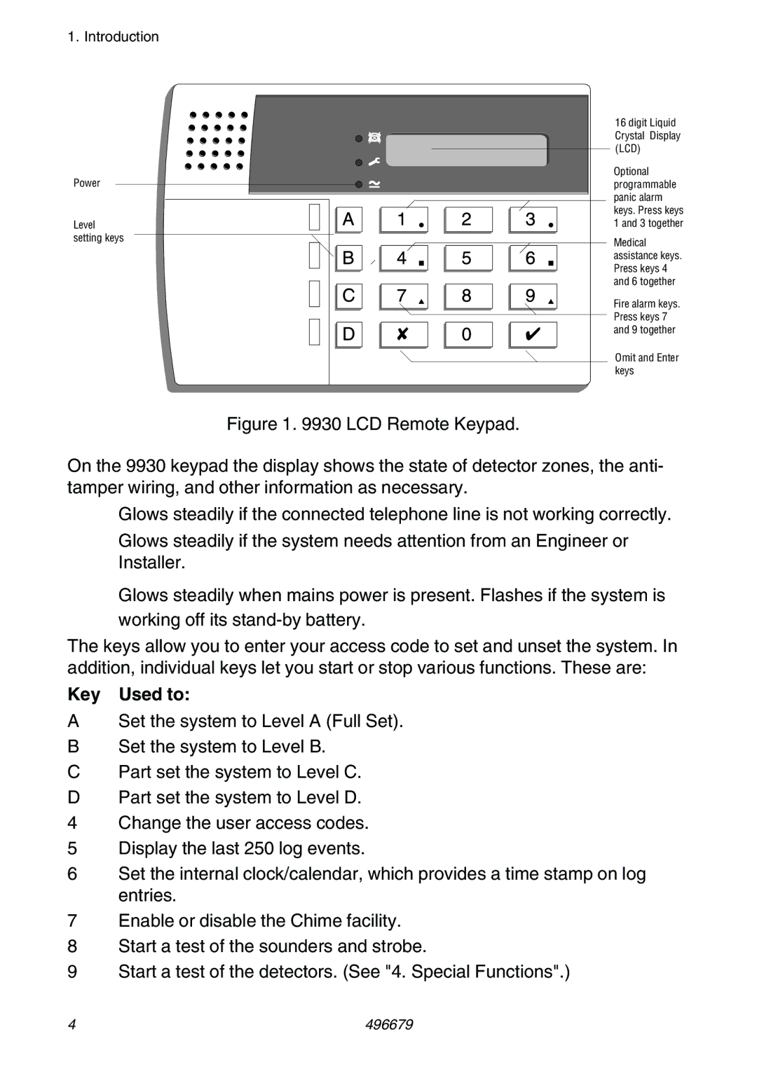 Cooper Bussmann 9752 manual Key Used to, Introduction 