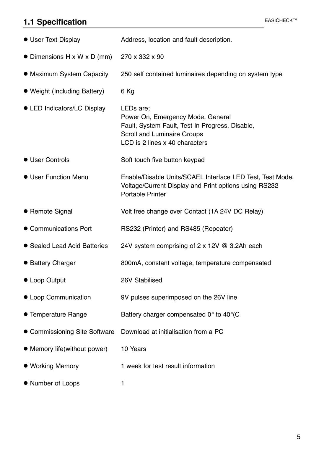 Cooper Lighting 1001 installation instructions Specification 