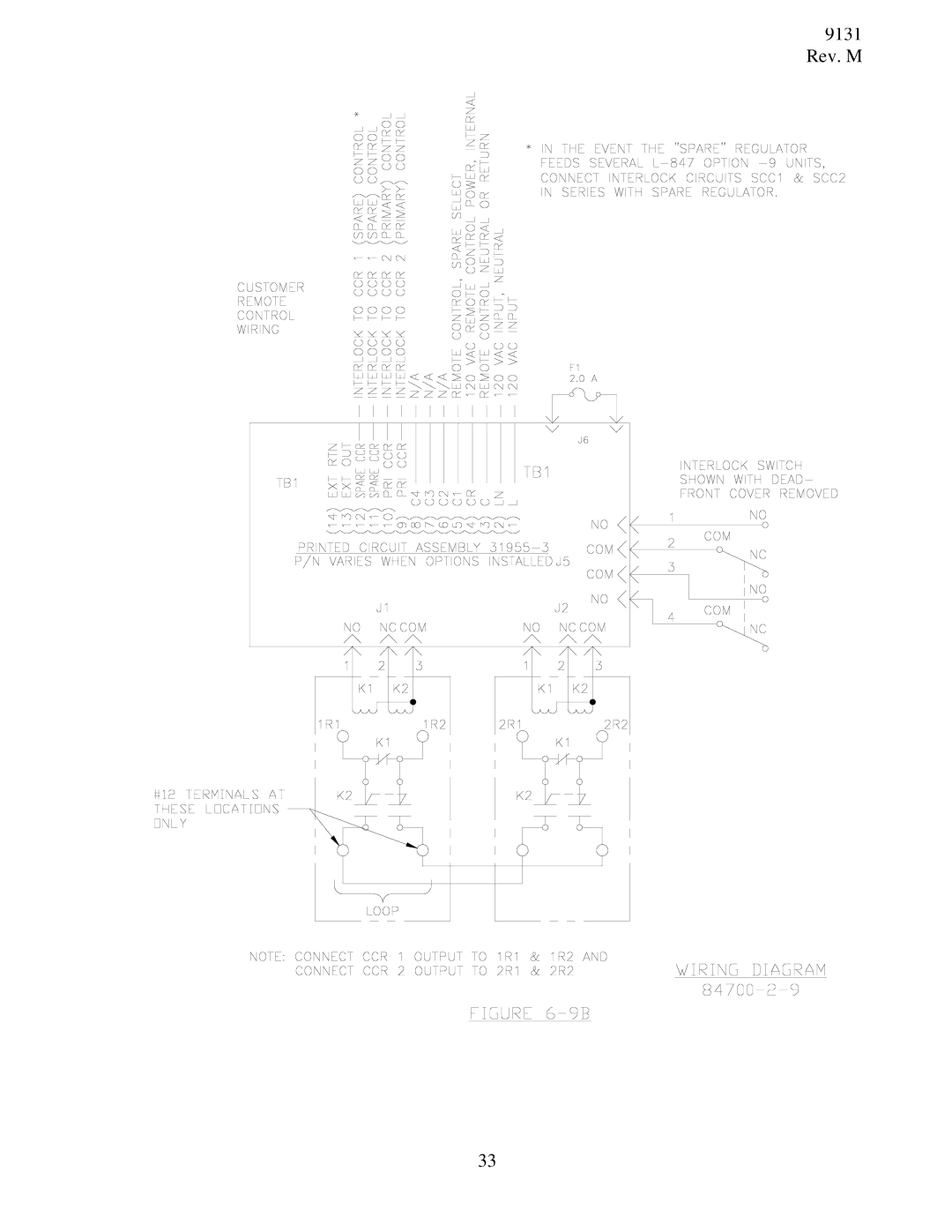 Cooper Lighting 84700 instruction manual 9131 Rev. M 