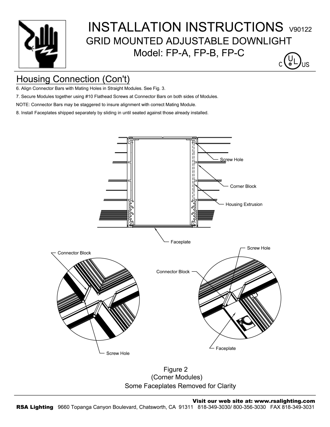 Cooper Lighting FP-A, FP-C, FP-B manual 
