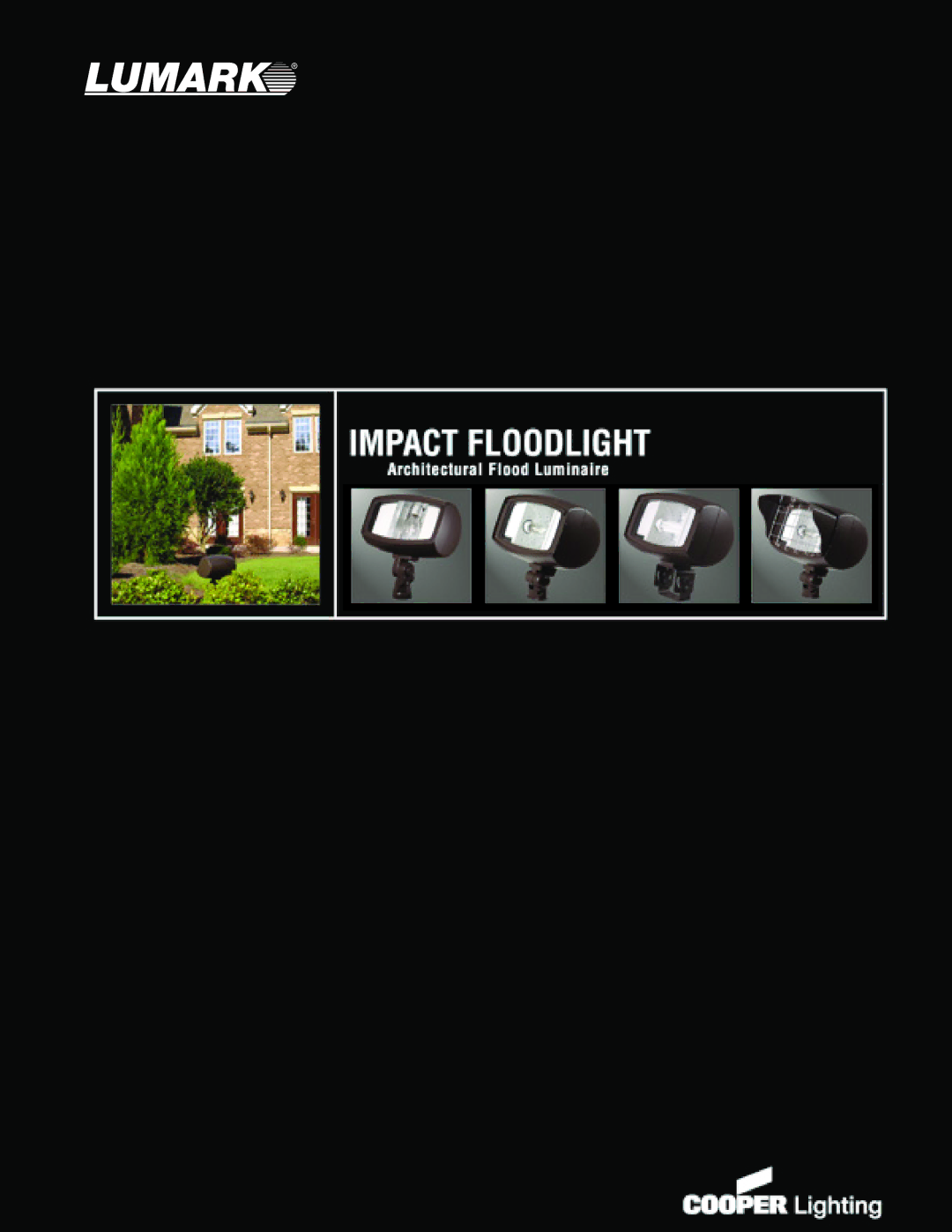 Cooper Lighting Impact FloodLight manual 