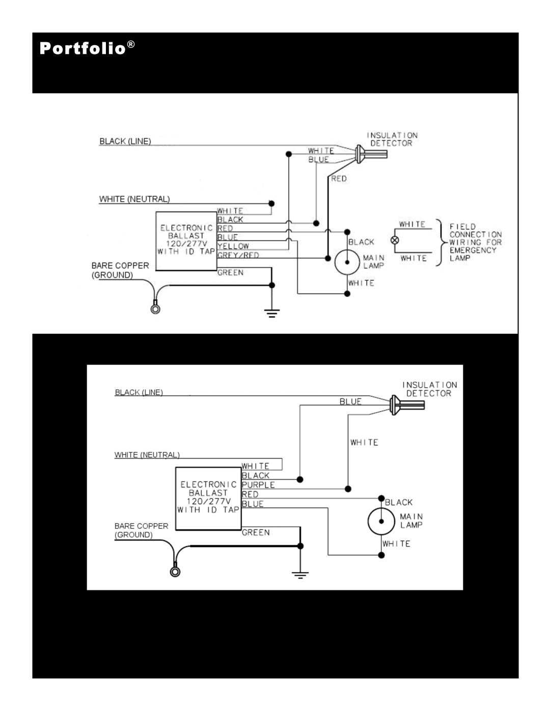 Cooper Lighting MD6CPxT6, MD6xT4, MD6xT6, MD6CPxT4 installation instructions Portfolio, 704530 Rev. A 