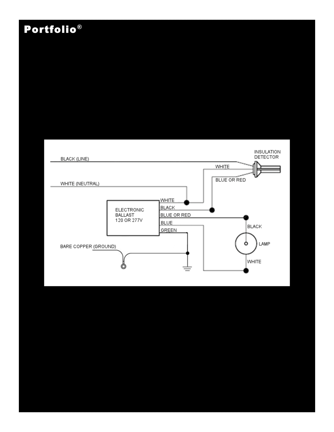 Cooper Lighting MD6CPxT4, MD6xT4, MD6xT6, MD6CPxT6 installation instructions Wiring Diagrams, Portfolio, 704530 Rev. A 