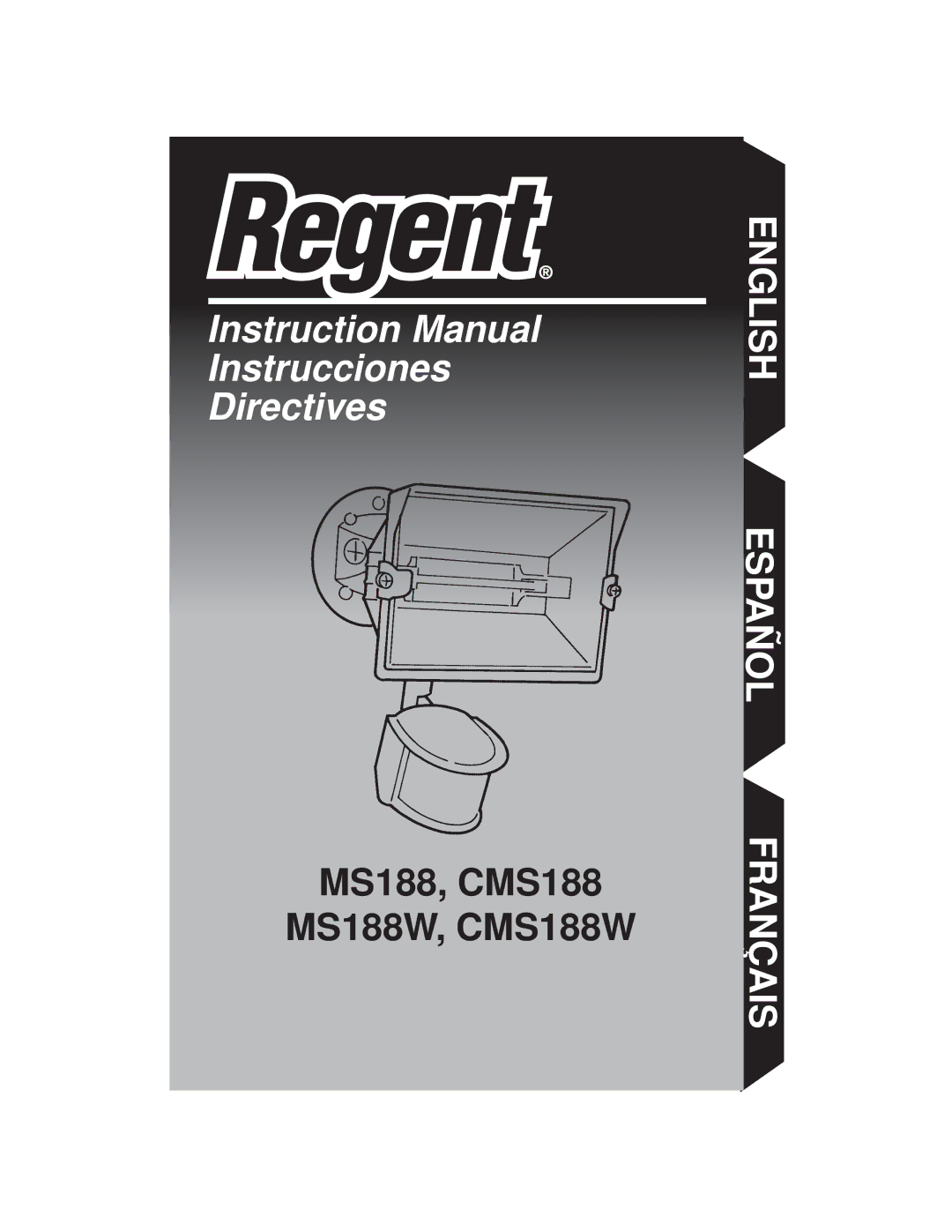 Cooper Lighting CMS188W, CMS188 MS188W instruction manual Instrucciones Directives 