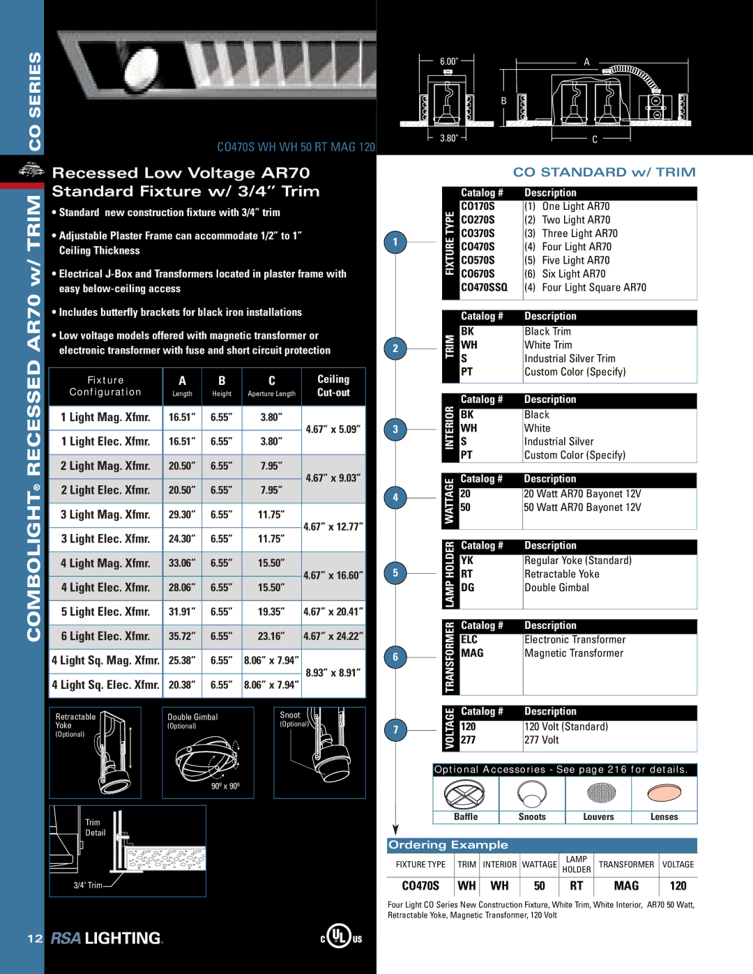 Cooper Lighting none manual Recessed Low Voltage AR70 