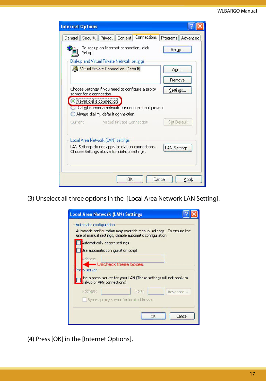 Corega CG-WLBARGO user manual Wlbargo Manual 