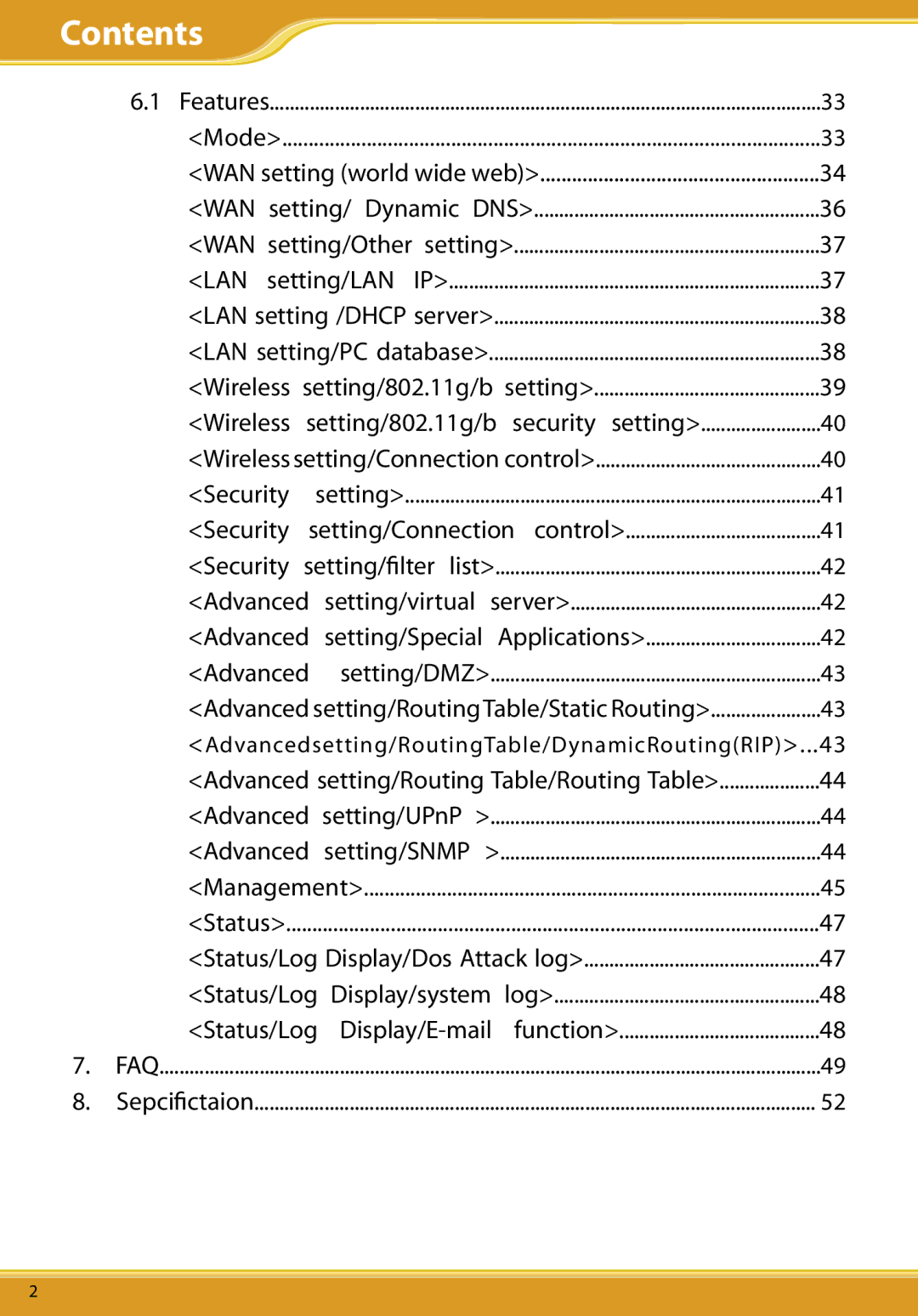 Corega CG-WLBARGO user manual Wireless 