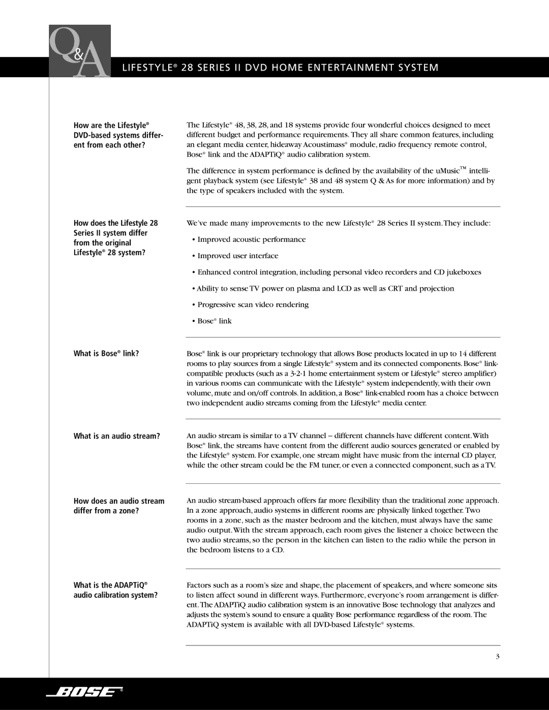 Corinex Global 28 manual What is an audio stream?, What is the ADAPTiQ, Audio calibration system? 