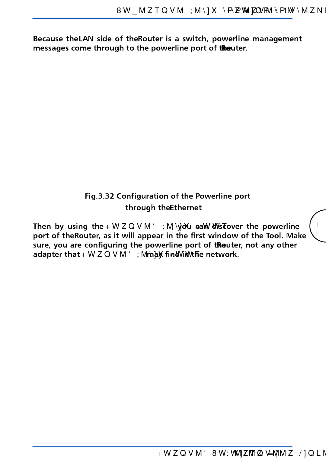 Corinex Global Powerline Router manual Powerline Setup through the Ethernet Interface 