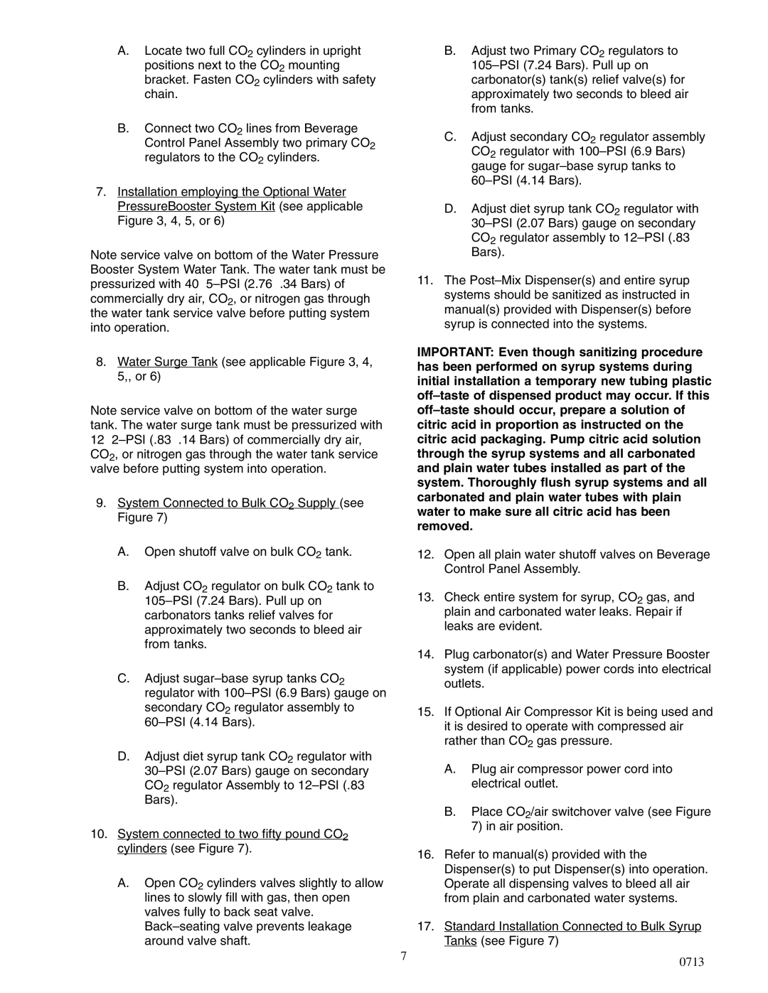 Cornelius 2232MS service manual 0713 