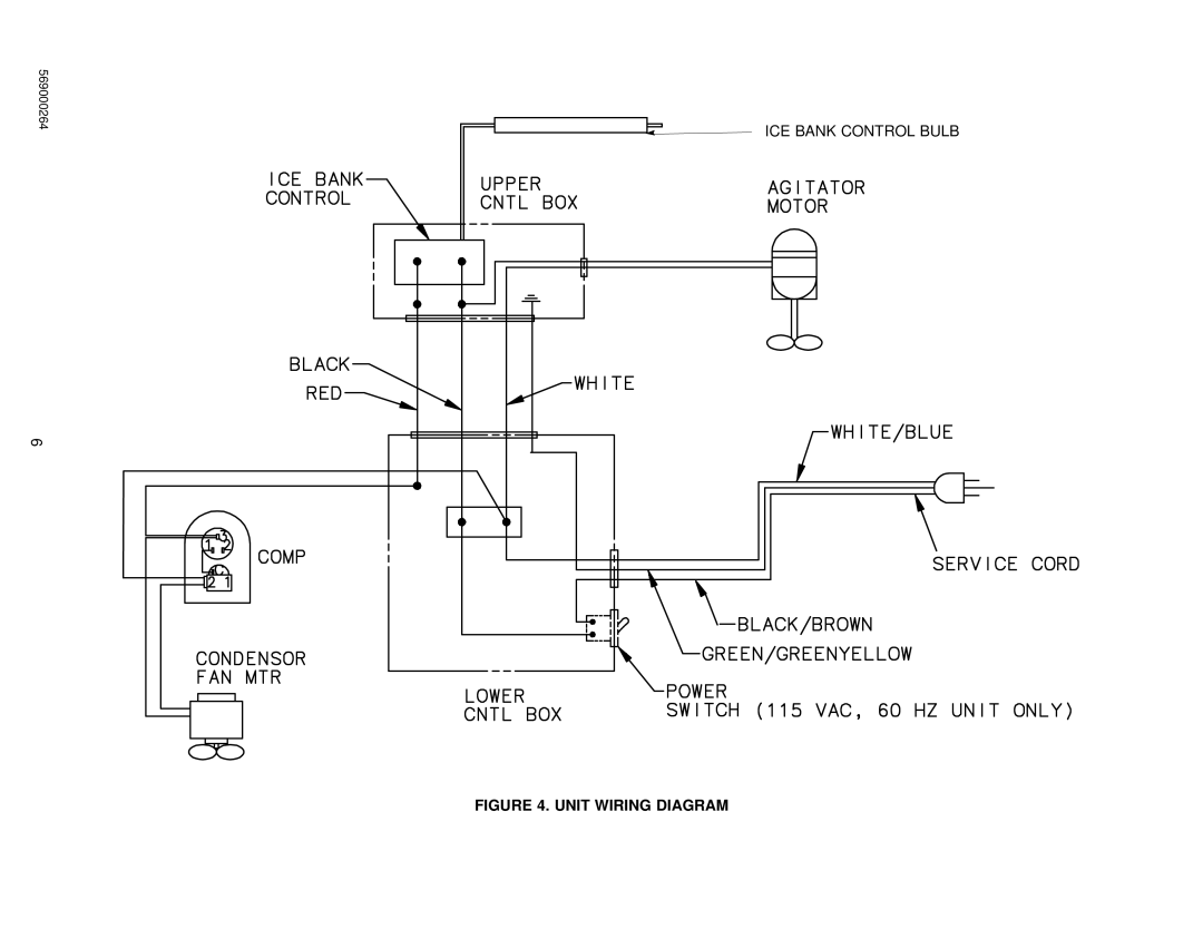 Cornelius 2849959020, 2849959200, 2849949200, 2849949020 installation instructions Unit Wiring Diagram 