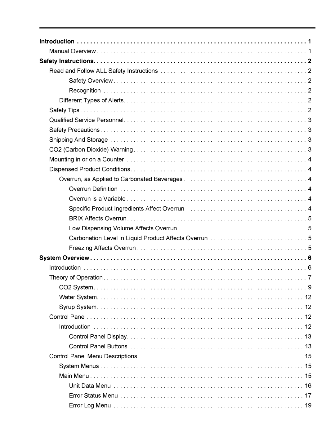 Cornelius 3 service manual Introduction, Safety Instructions, System Overview 