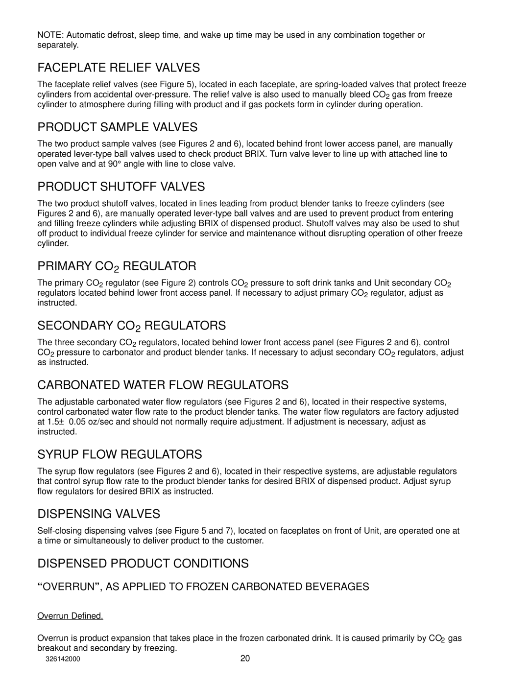 Cornelius 326142000 Faceplate Relief Valves, Product Sample Valves, Product Shutoff Valves, Primary CO2 Regulator 