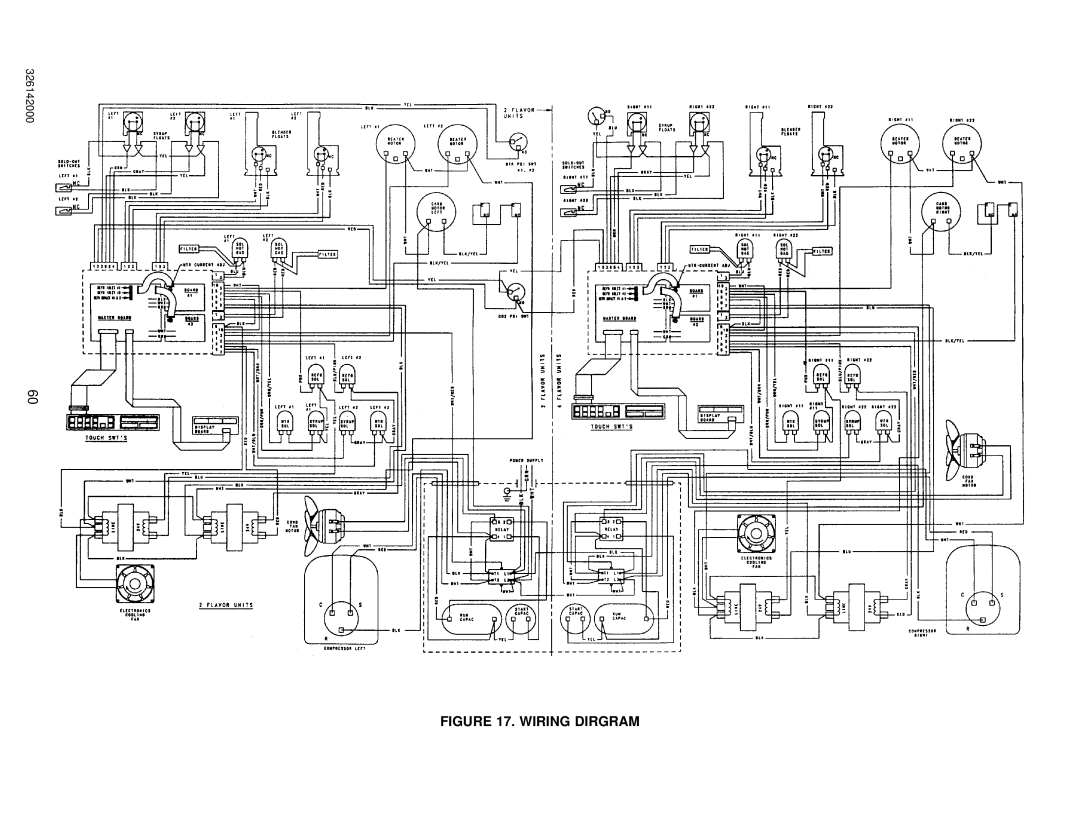 Cornelius 326142000 service manual Wiring Dirgram 