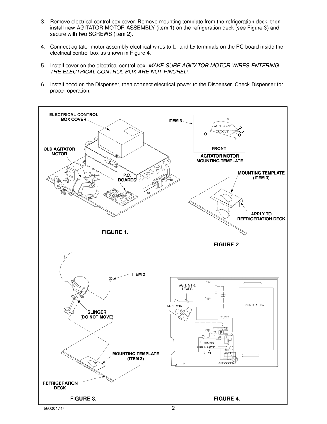 Cornelius 569000207, 569000208 manual Electrical Control BOX Cover 