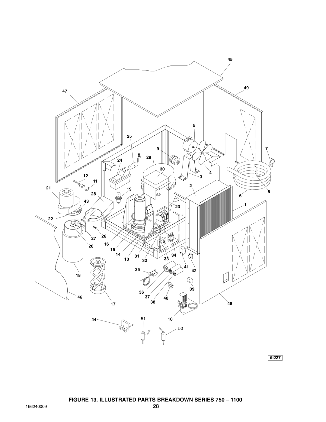 Cornelius SERIES 1100 (R22), 750 (R404A), 2400 (R404A) service manual Illustrated Parts Breakdown Series 750 