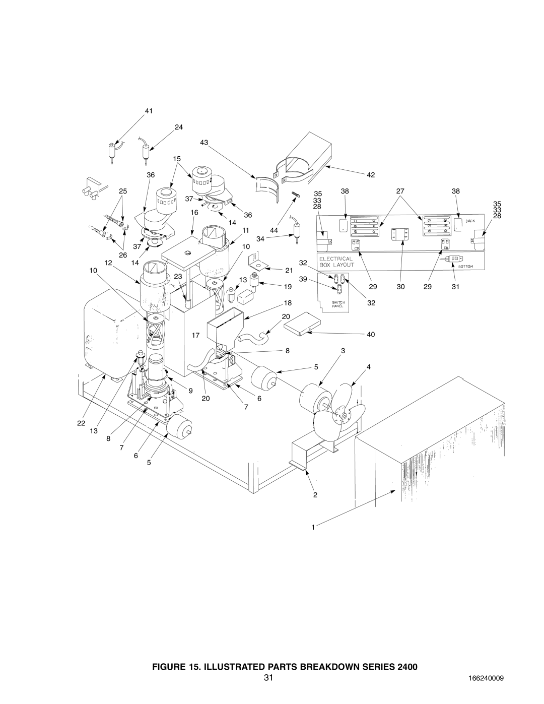 Cornelius SERIES 1100 (R22), 750 (R404A), 2400 (R404A) service manual Illustrated Parts Breakdown Series 