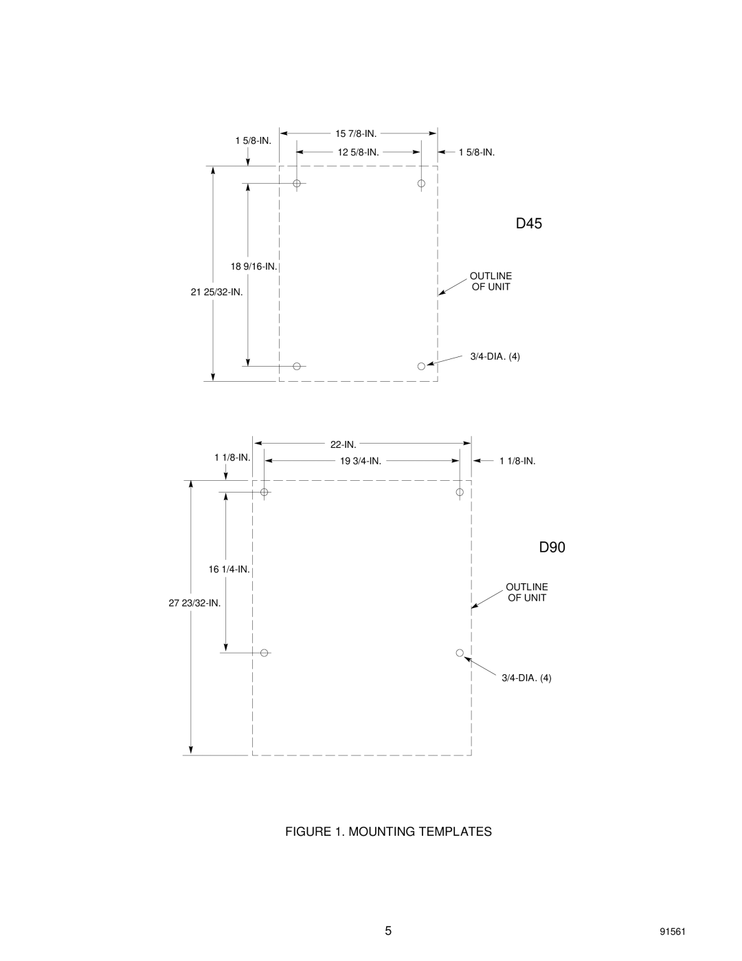 Cornelius D45, D90 installation manual 