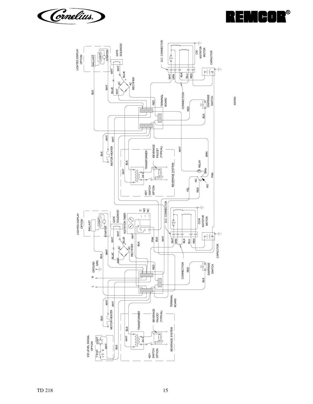 Cornelius ED Series manual Wht 