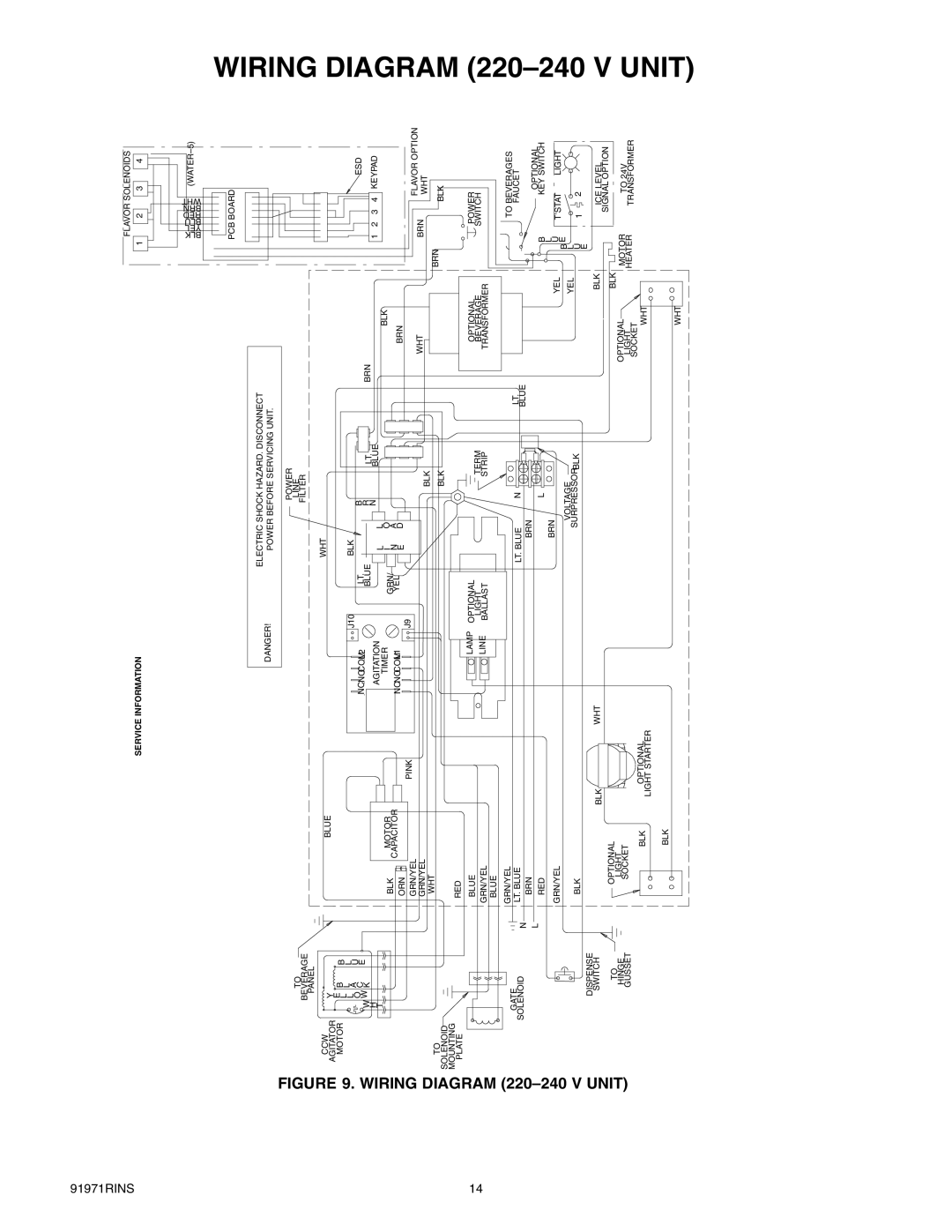 Cornelius ENDURO-150 installation manual 220 