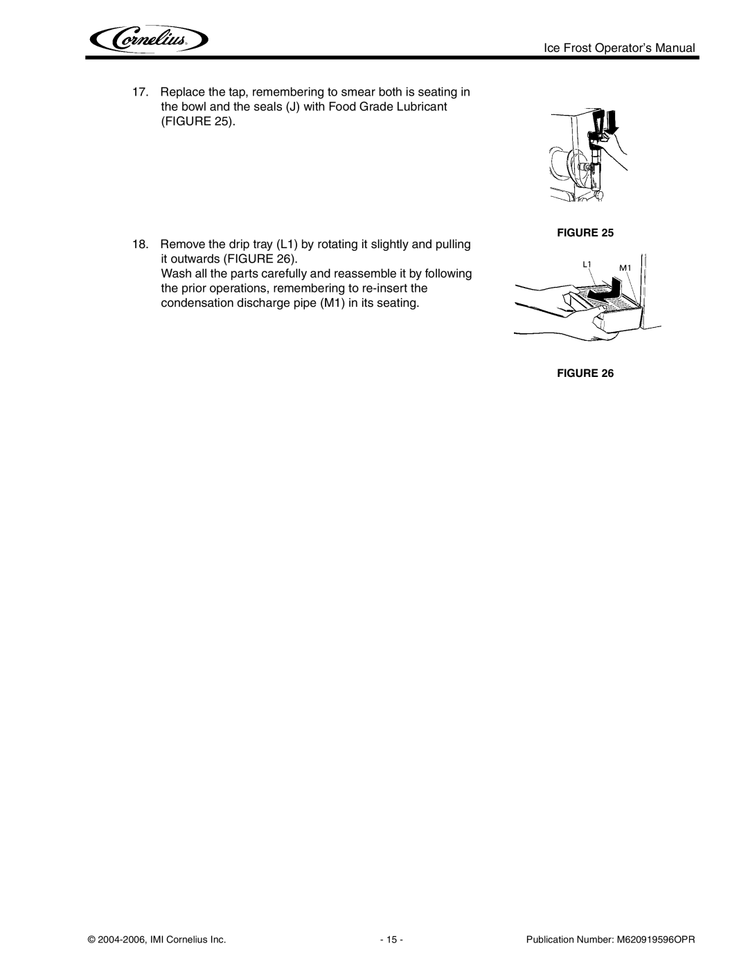 Cornelius ICE FROST manual 