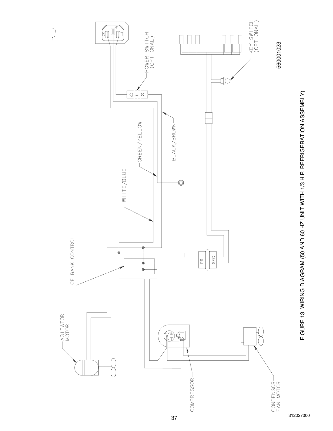 Cornelius R-134A service manual 560001023 