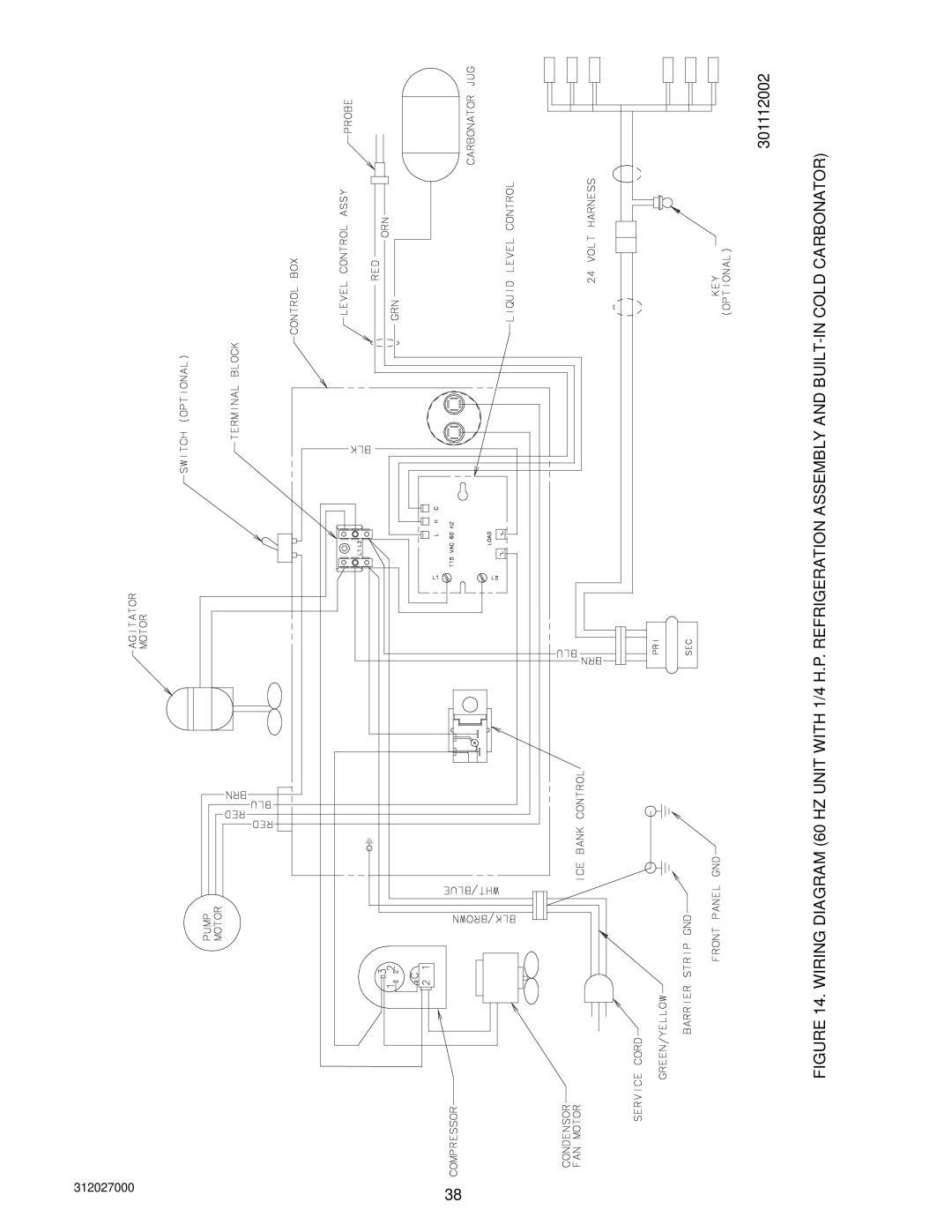 Cornelius R-134A service manual 301112002 