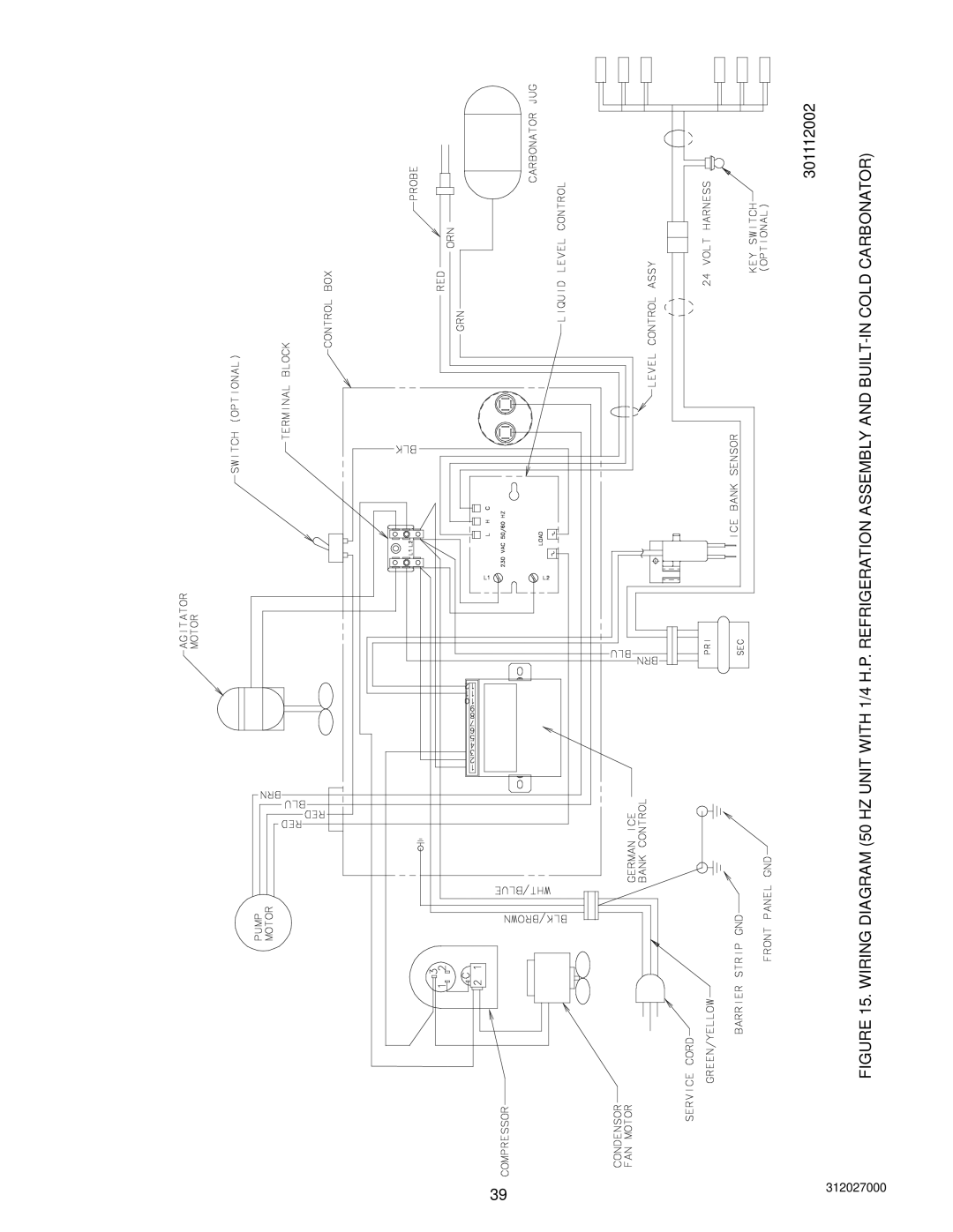 Cornelius R-134A service manual 301112002 