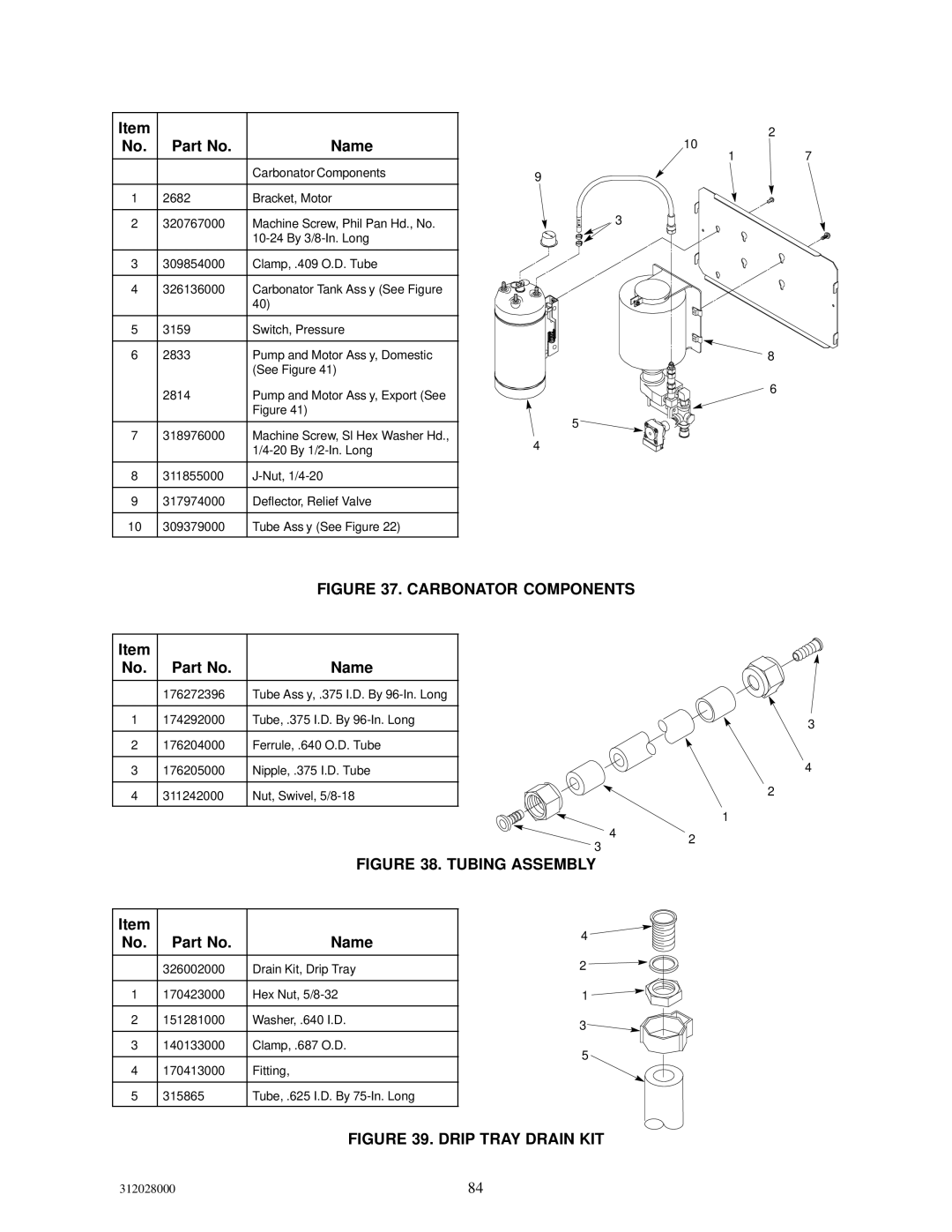 Cornelius R-404A REFRIGERANT service manual Carbonator Components 