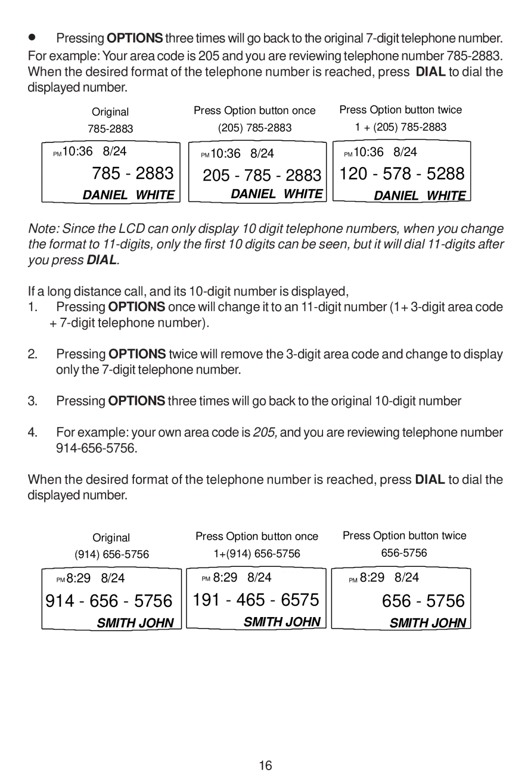 Cortelco 2194**VOE27S instruction manual 914 656 