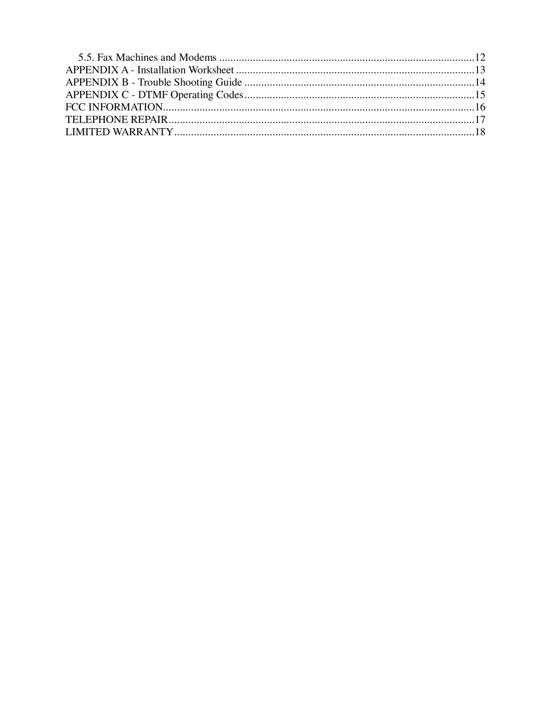 Cortelco 2742 instruction manual FCC Information Telephone Repair Limited Warranty 