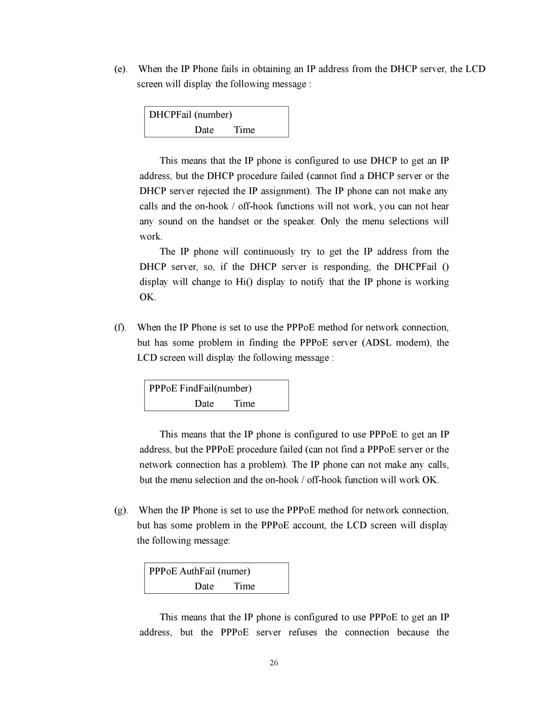 Cortelco 2747 user manual 