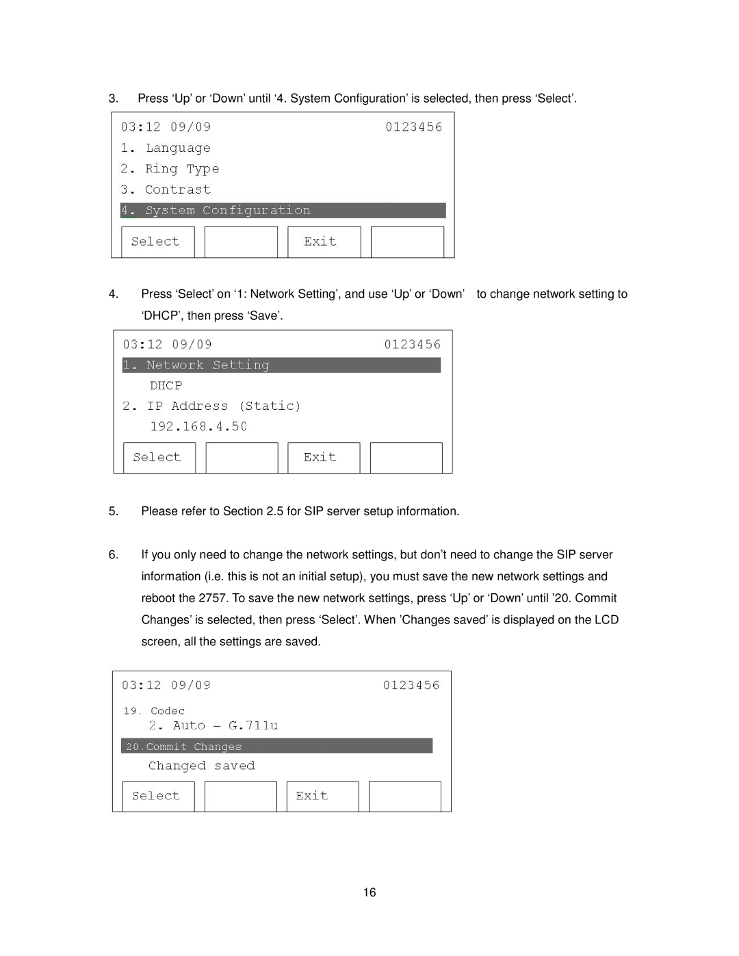 Cortelco 2757 manual 