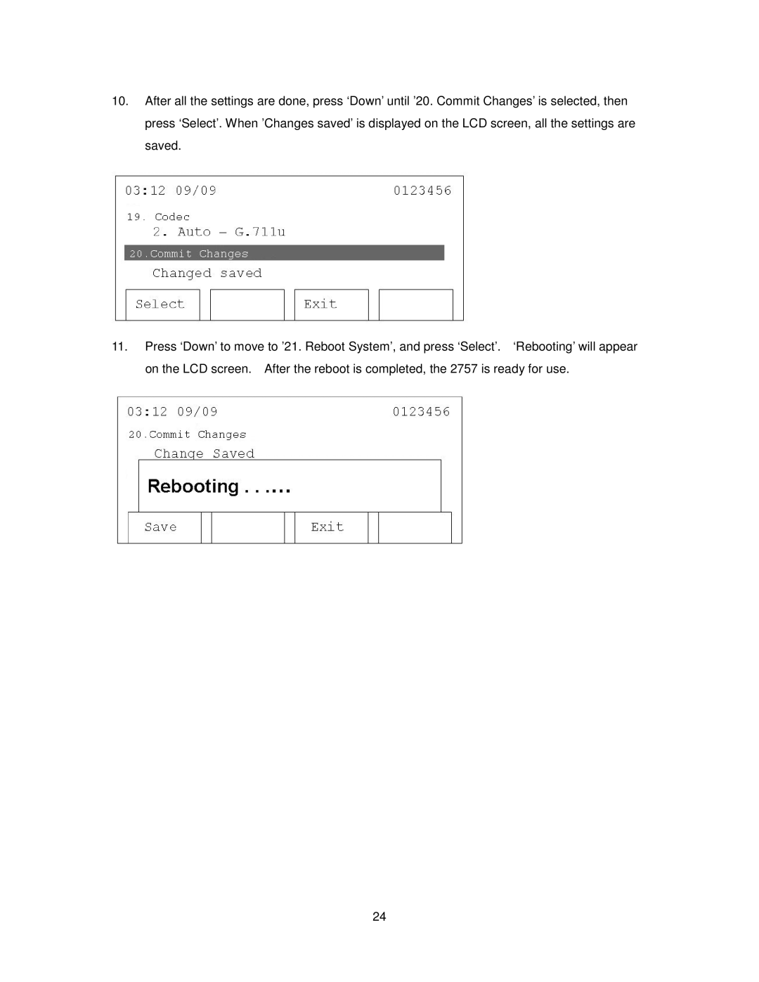 Cortelco 2757 manual 