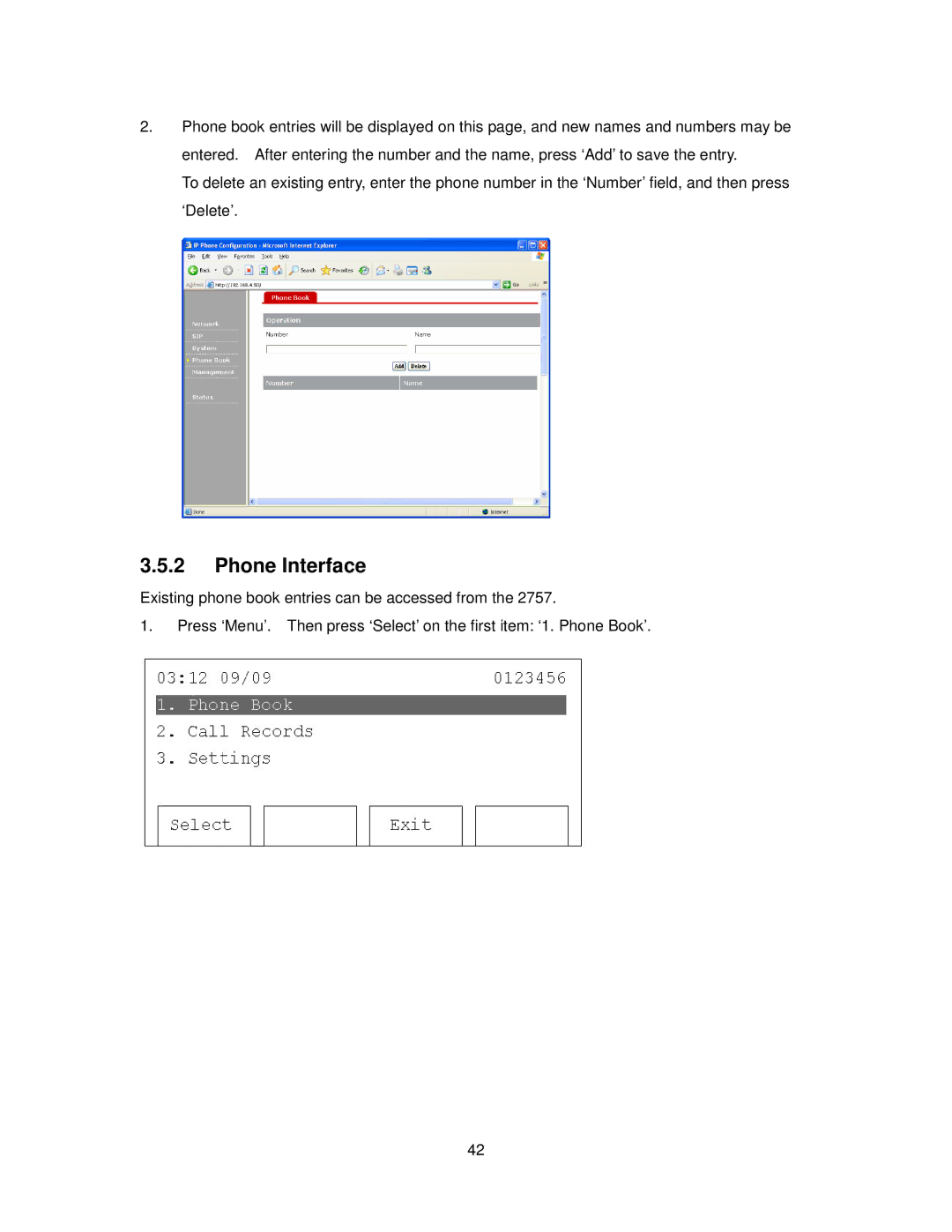 Cortelco 2757 manual Phone Interface 