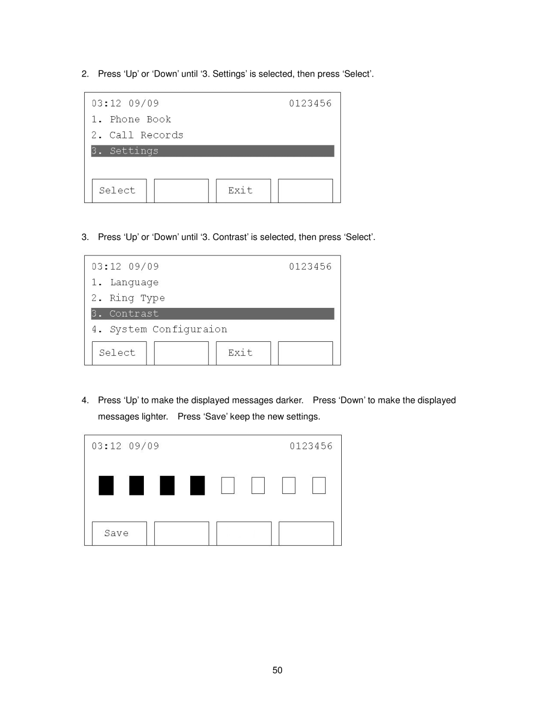 Cortelco 2757 manual 