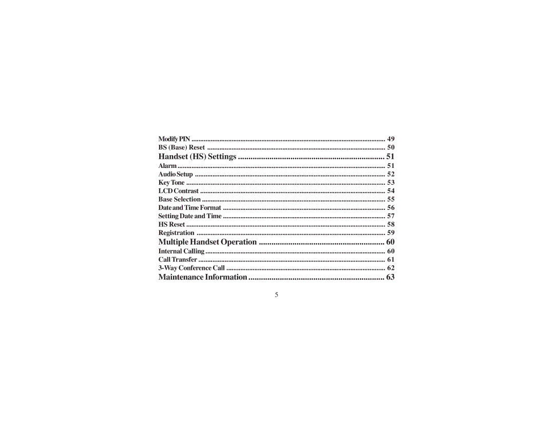 Cortelco 8012 instruction manual Multiple Handset Operation 