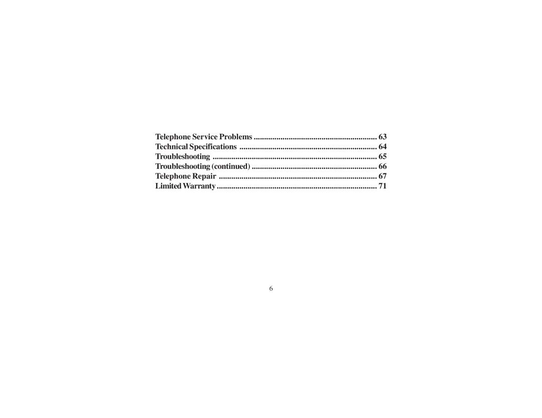 Cortelco 8012 instruction manual Limited Warranty 