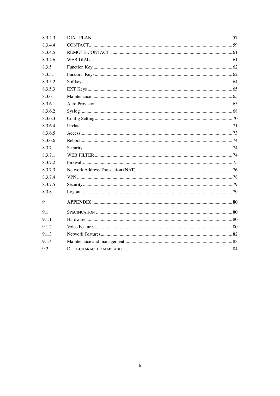 Cortelco C60 user manual Appendix 