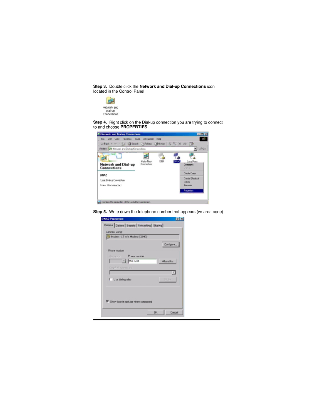 Cortelco network adaptor setup guide 