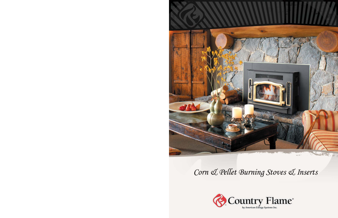 Country Flame Corn & Pellet dimensions 