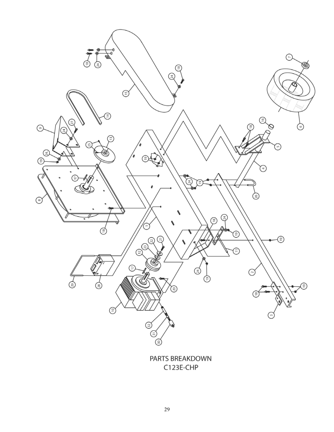 Country Home Products C123E-CHP instruction manual 