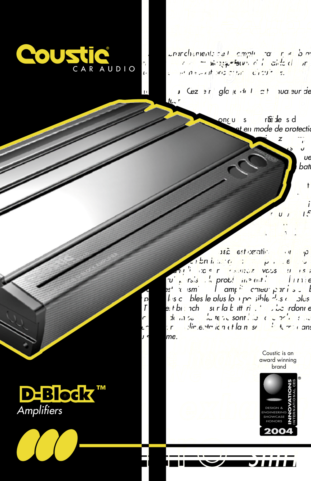 Coustic D-block manual 