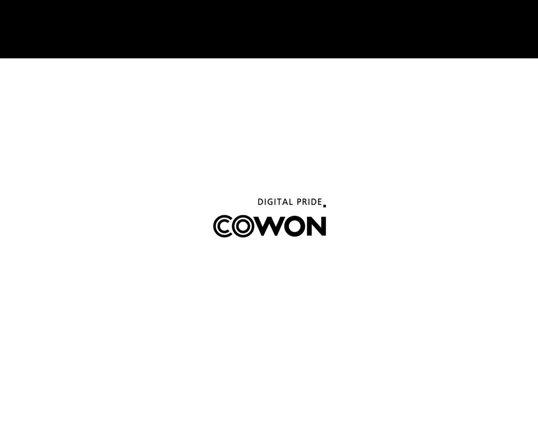 Cowon Systems A3 manual 