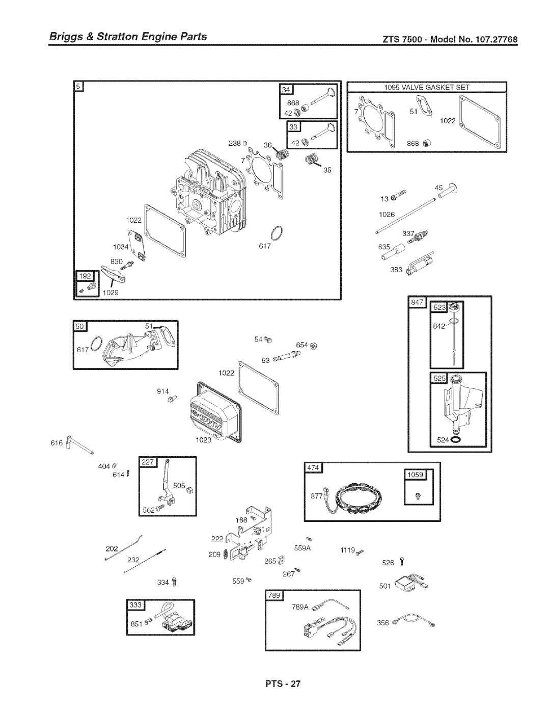 Craftsman 107.27768 manual 13J, 868@ 