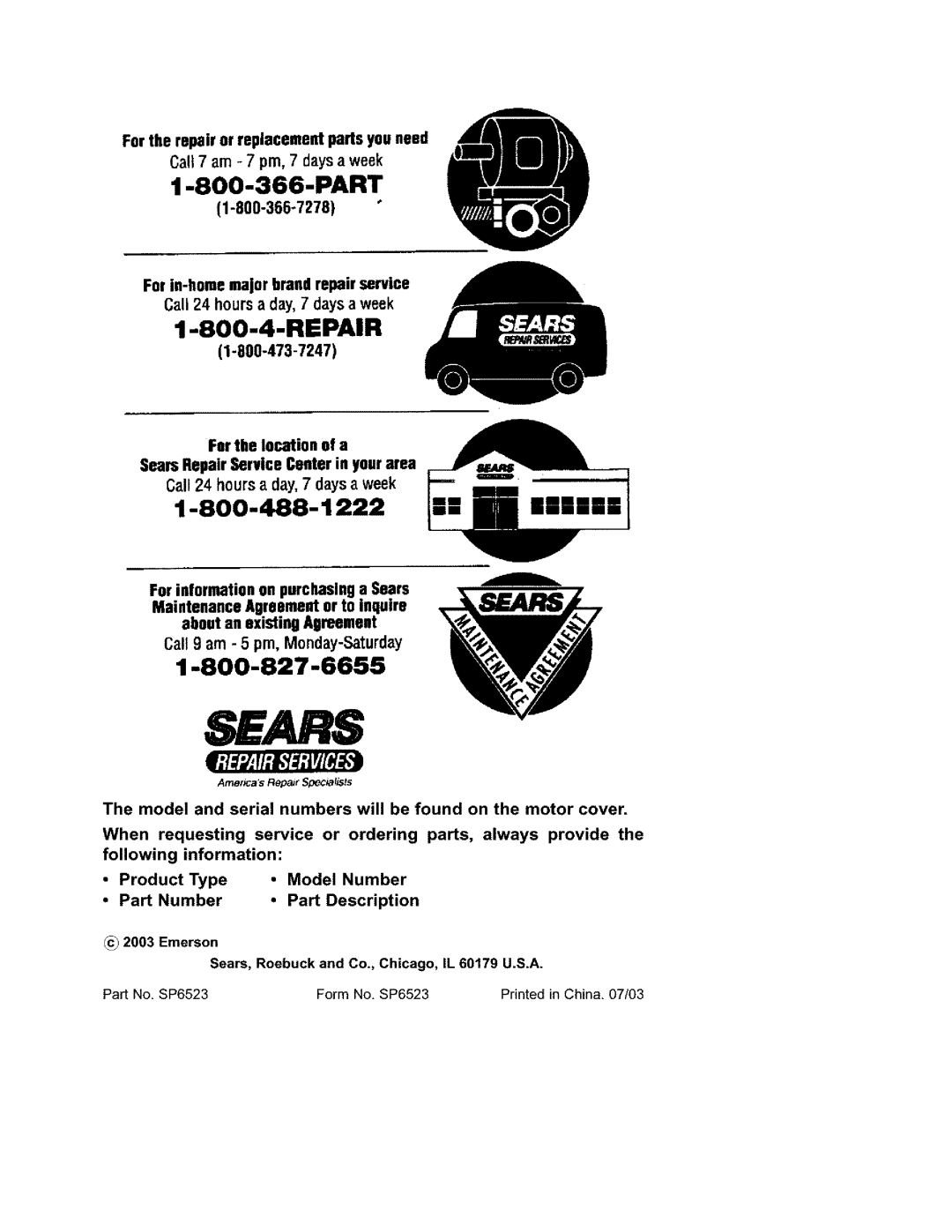 Craftsman 113.177135 owner manual Seaj S 