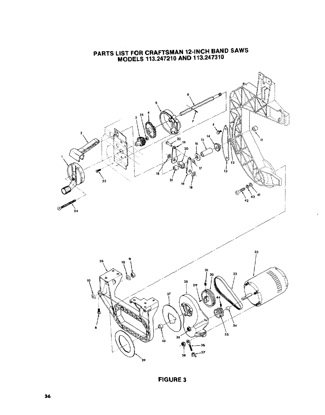 Craftsman 113.2472T0 owner manual 26 