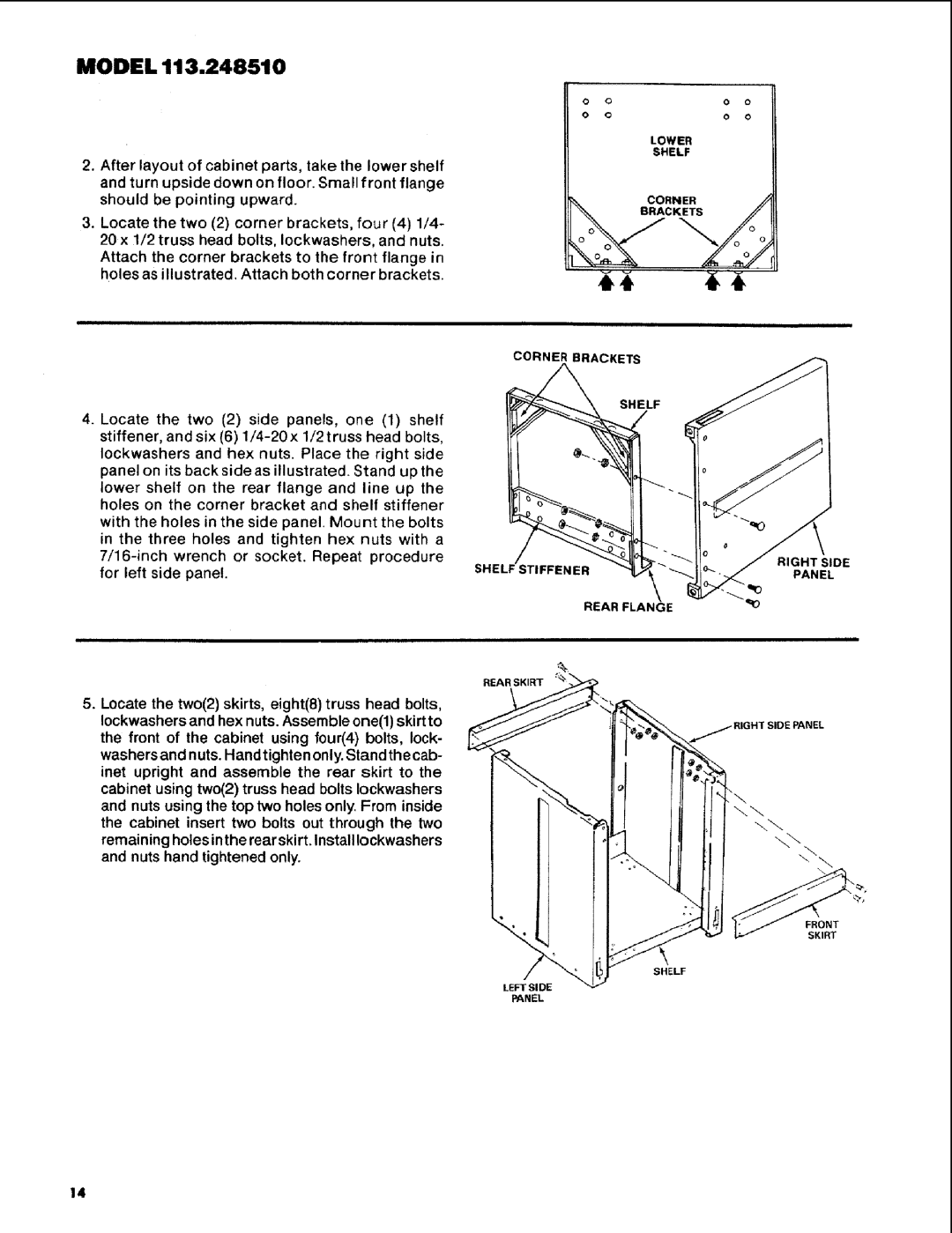 Craftsman 113.248510 owner manual 