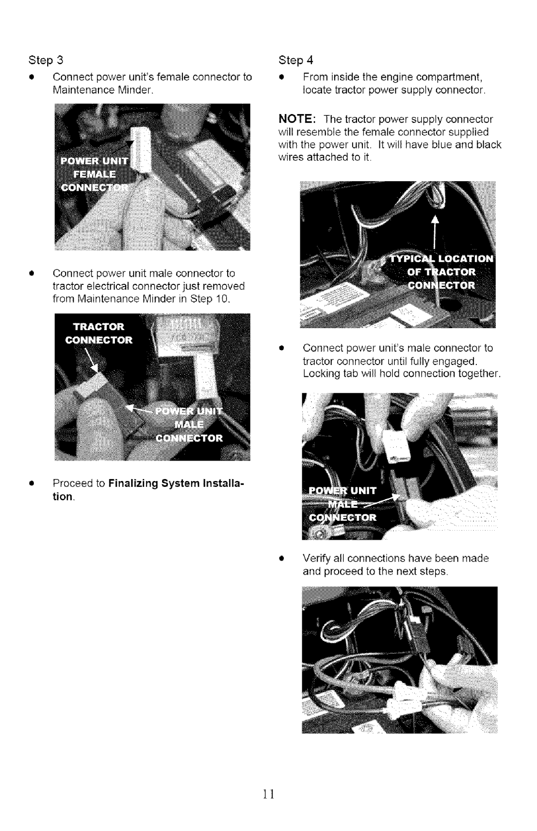 Craftsman 132.24607 manual Proceed to Finalizing System Installa- tion 