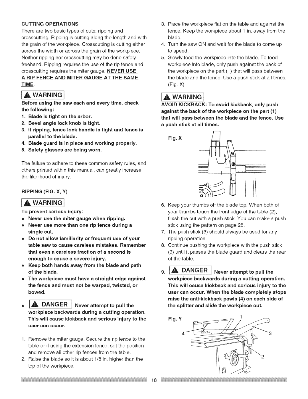 Craftsman 137.218030, 137218030001 operating instructions Time 